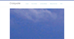 Desktop Screenshot of croisyvoile.com